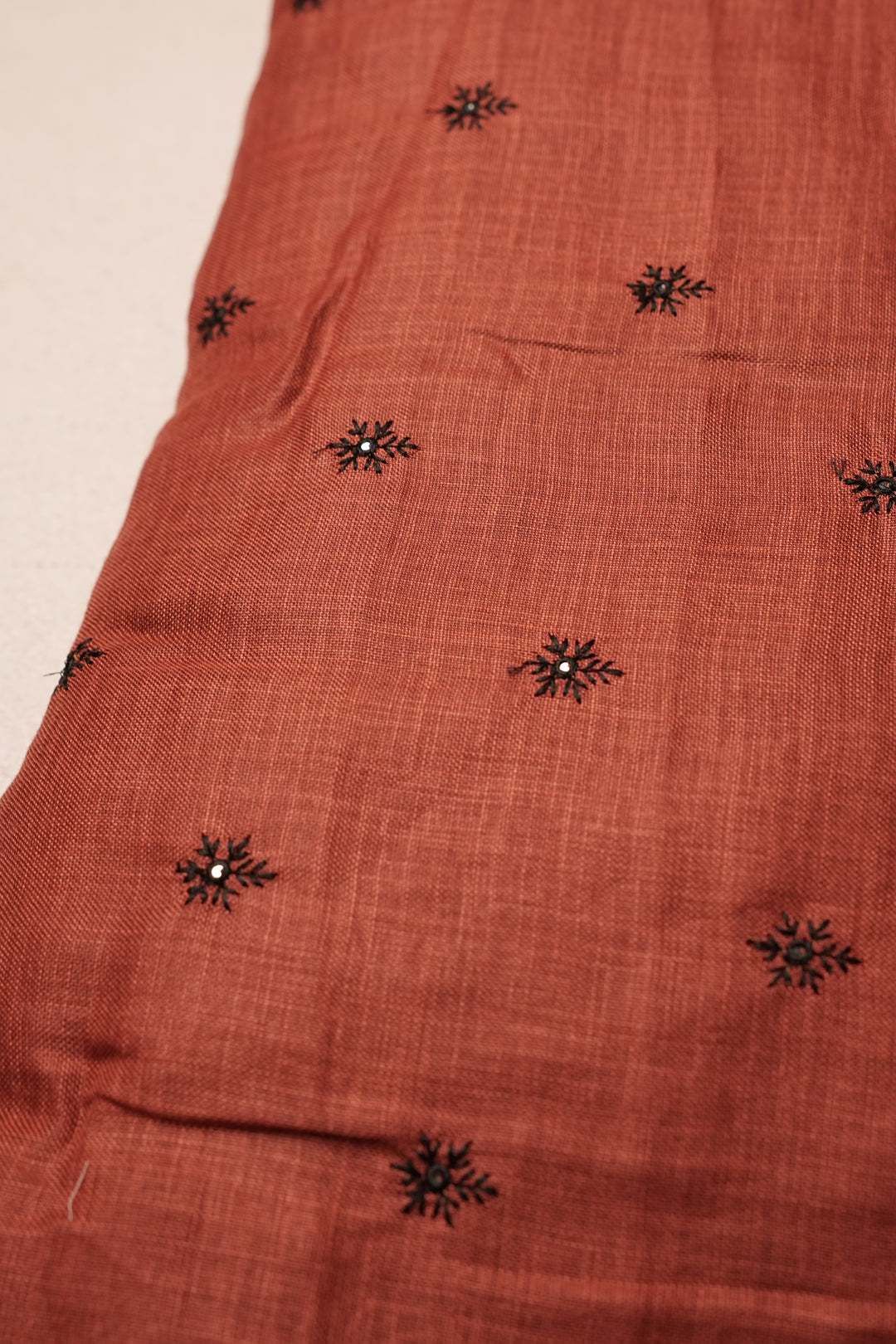 Linen Material TRF4655 Burnt Orange