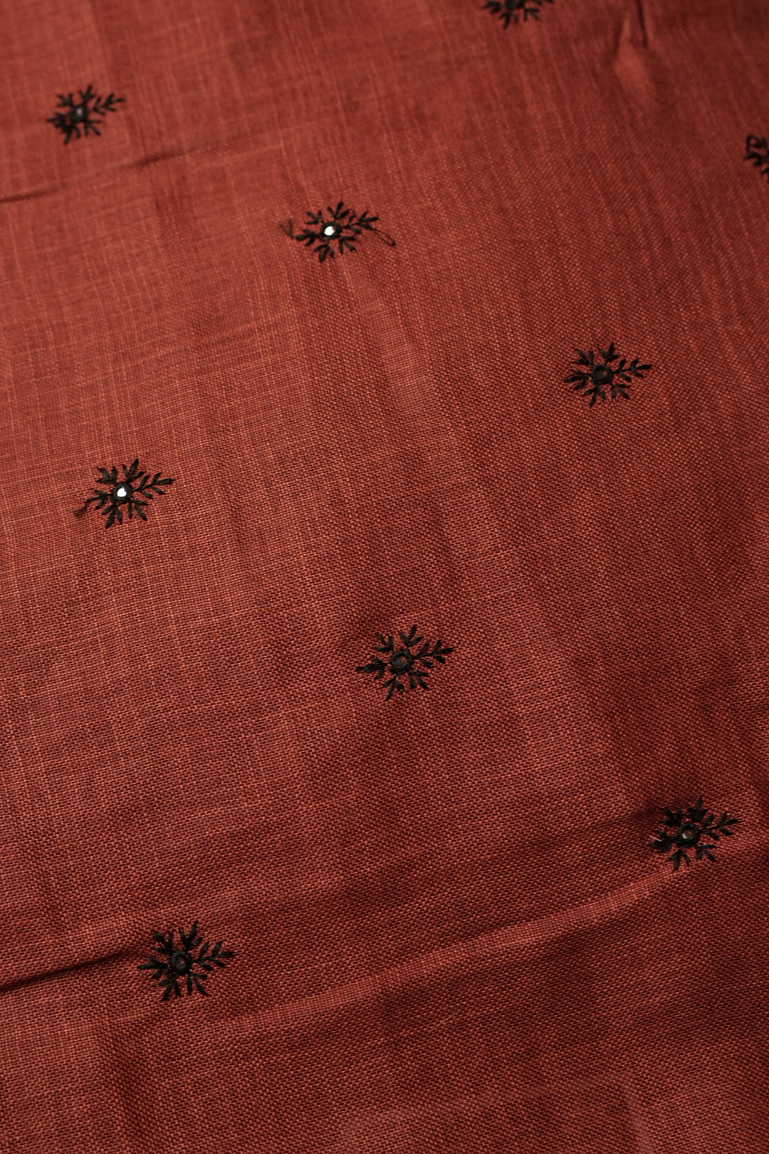 Linen Material TRF4655 Burnt Orange