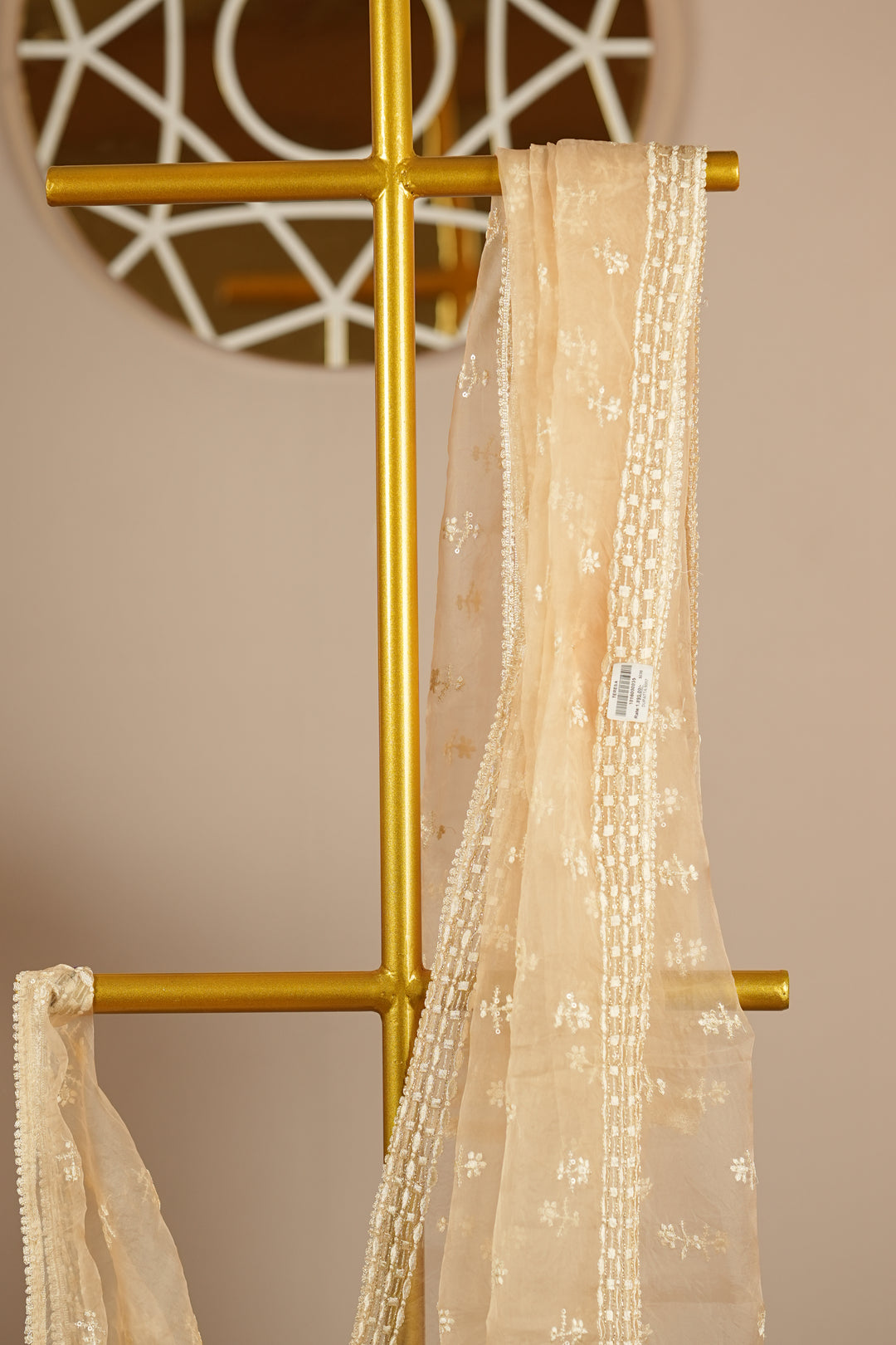 Crushed Organza Dupatta TDA398