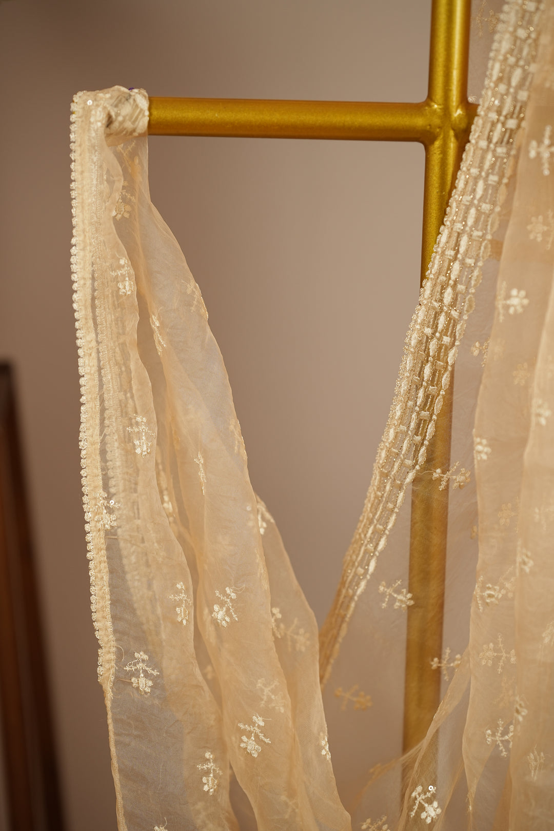 Crushed Organza Dupatta TDA398