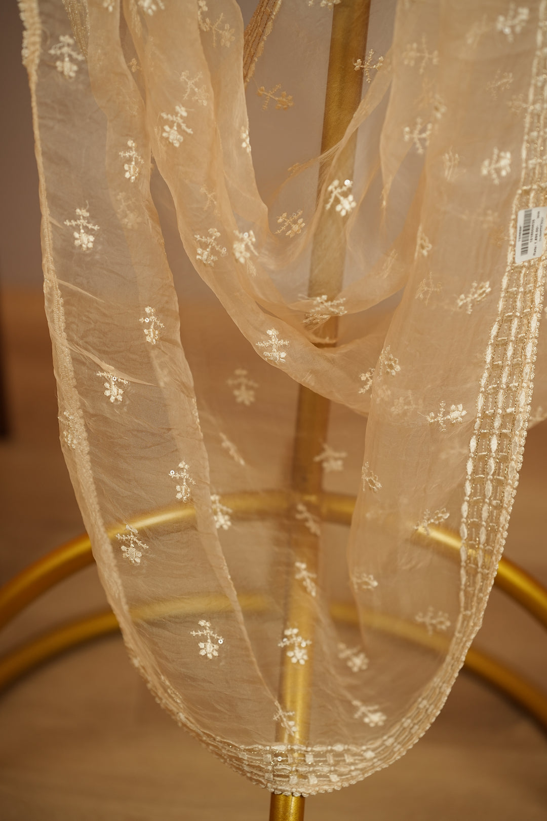 Crushed Organza Dupatta TDA398
