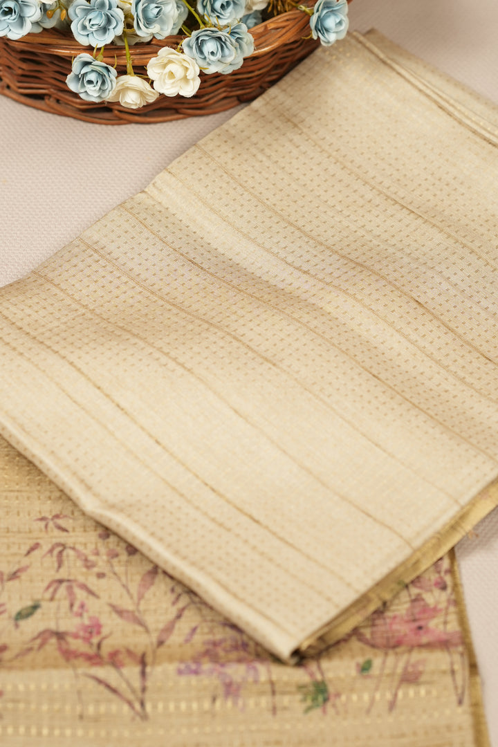 Semi Tussar Saree TSA5180