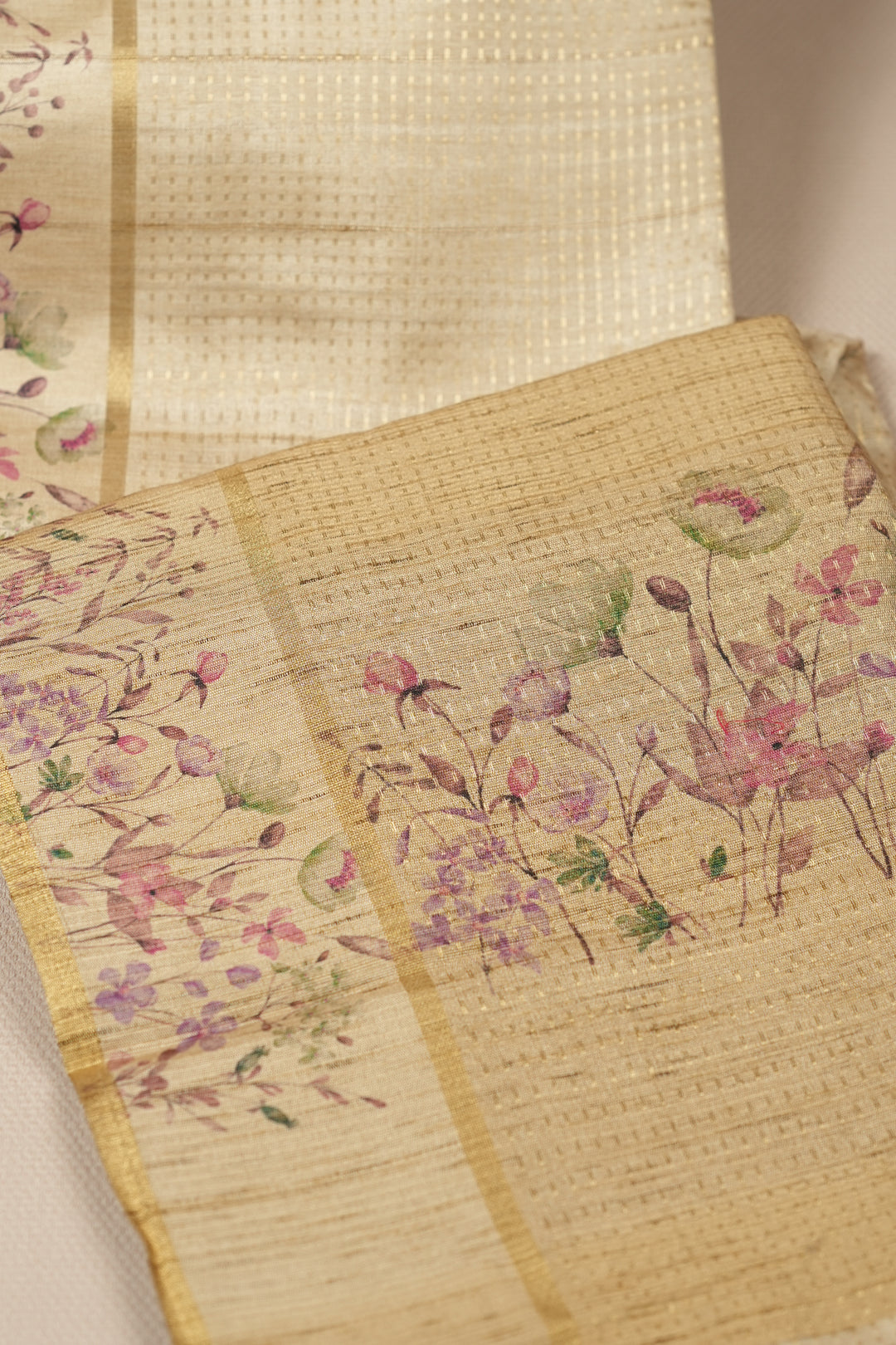 Semi Tussar Saree TSA5180