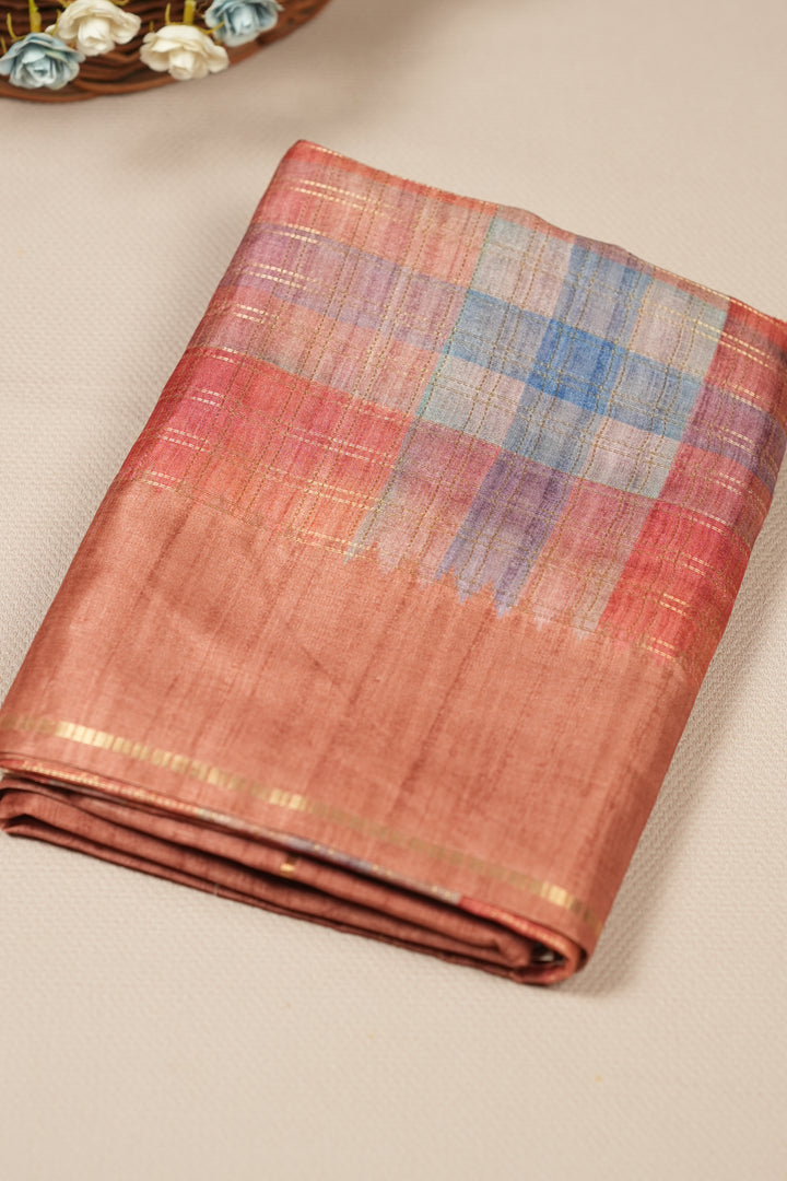 Semi Tussar Saree TSA5181