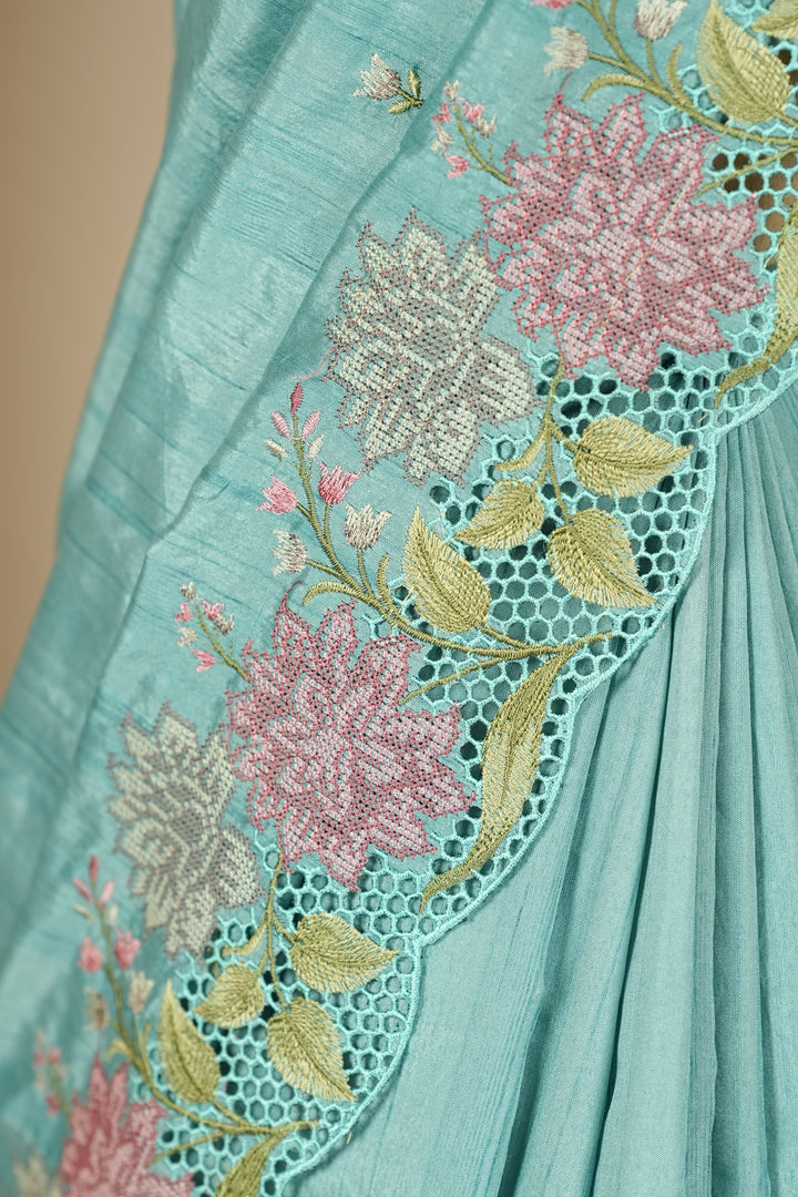 Semi Tussar Saree TSA4895