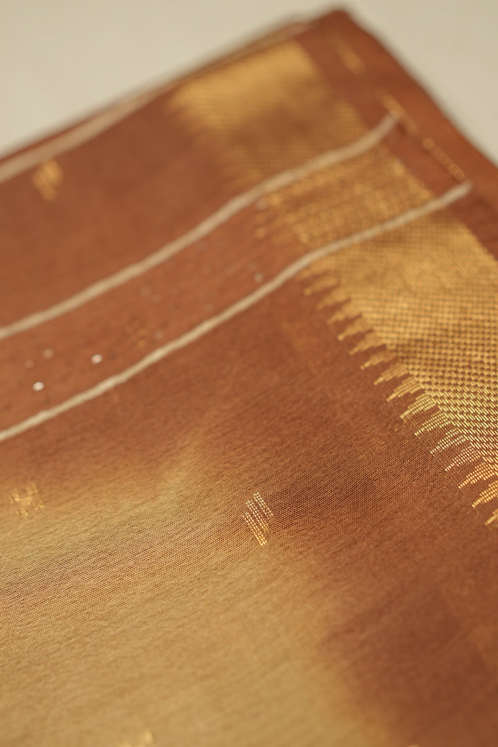 Linen Cotton Saree TSA928