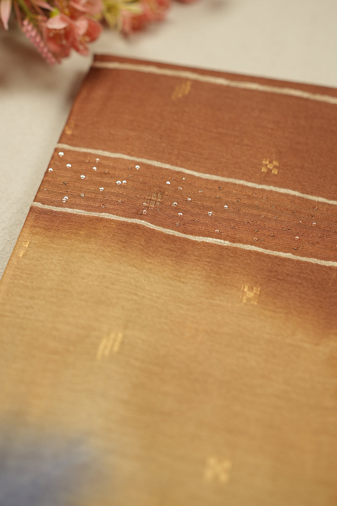 Linen Cotton Saree TSA928