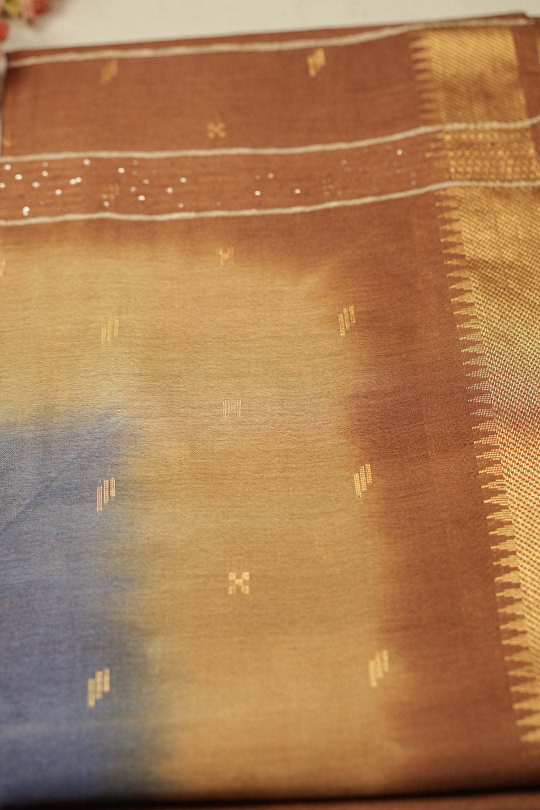 Linen Cotton Saree TSA928