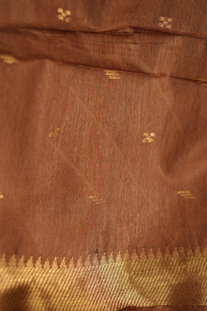 Linen Cotton Saree TSA928