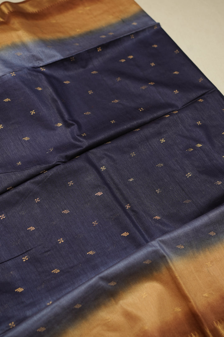 Linen Cotton Saree TSA928