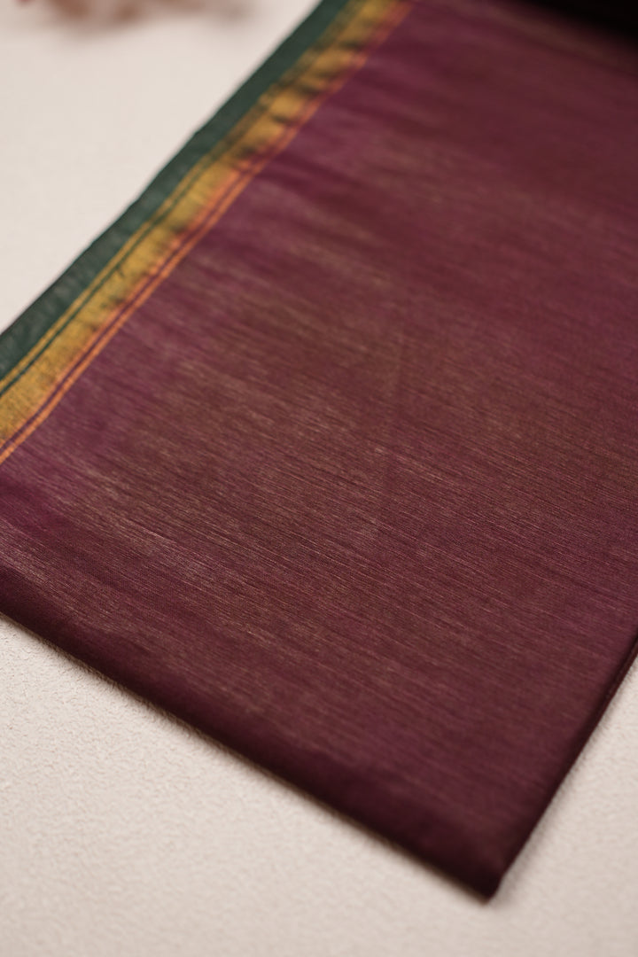 Linen Cotton Saree TSA933