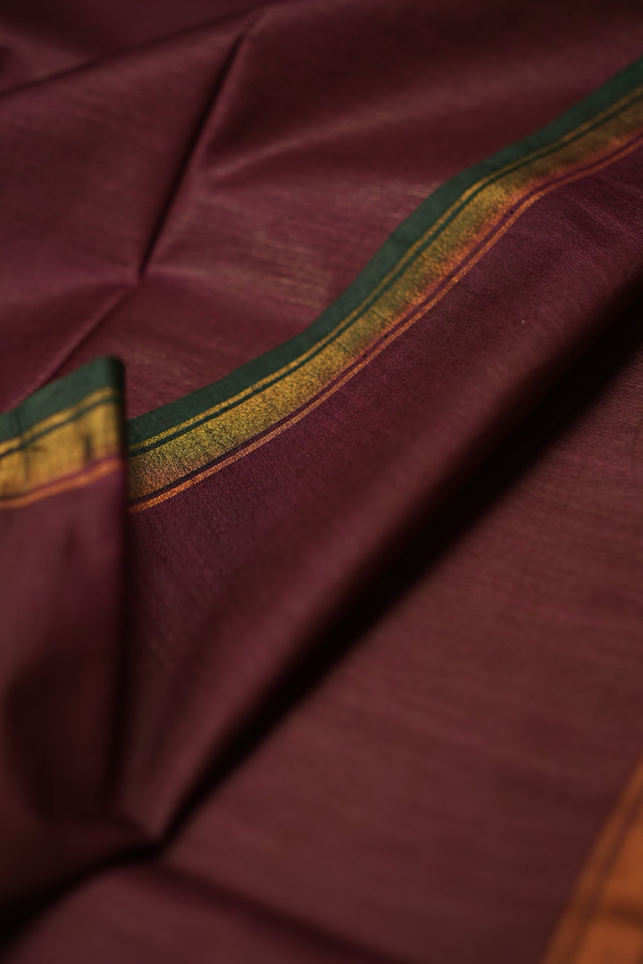 Linen Cotton Saree TSA933