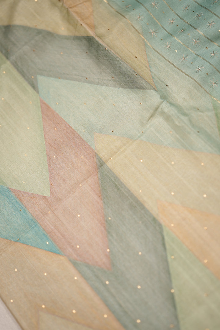 Semi Silk Saree TSA948