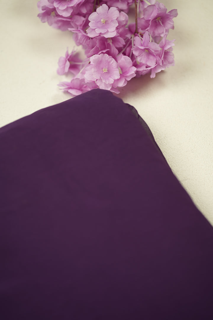Georgette Material TRF4656 Plain