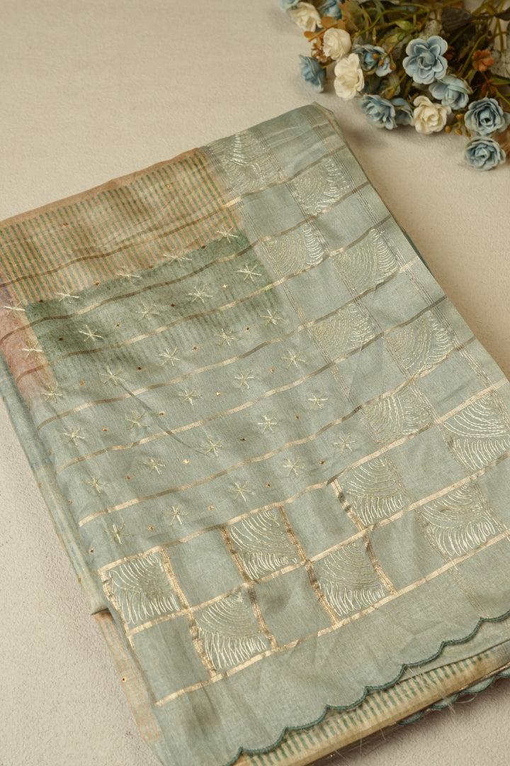 Semi Silk Saree TSA980