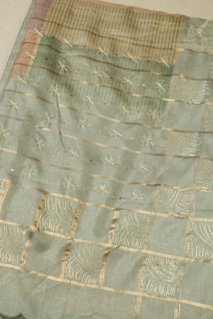 Semi Silk Saree TSA980
