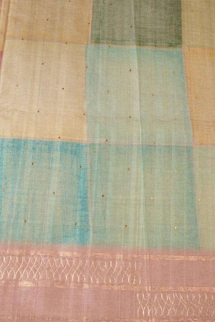 Semi Silk Saree TSA981