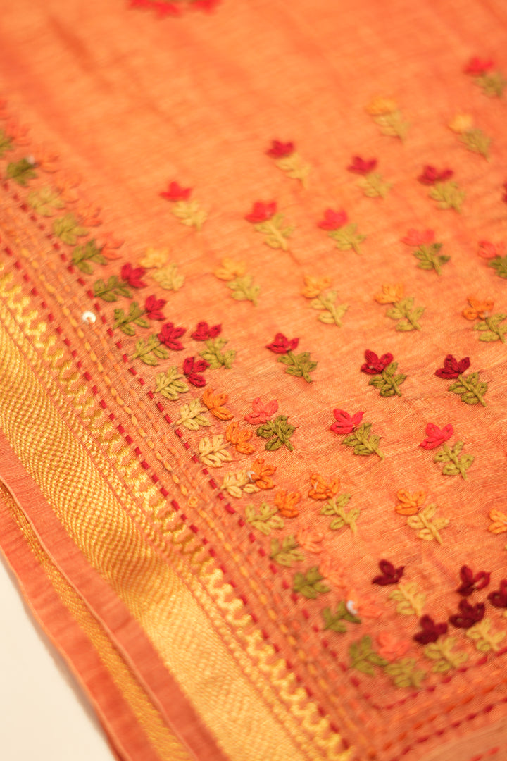 Linen Saree TSA5876