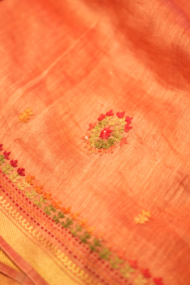 Linen Saree TSA5876