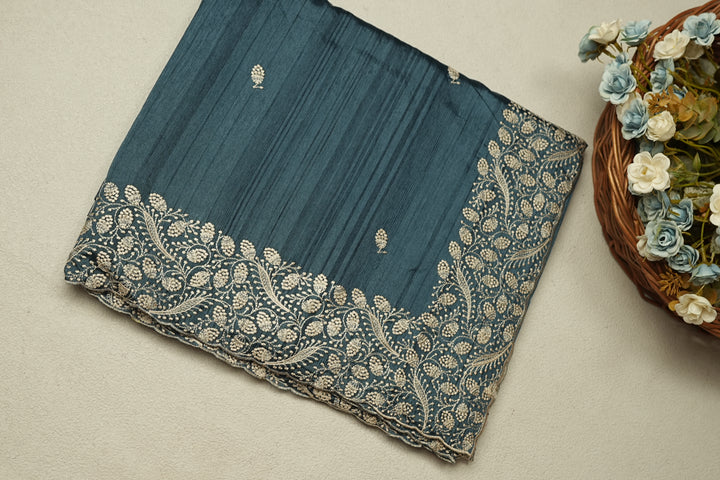 Semi Tussar Saree TSA989