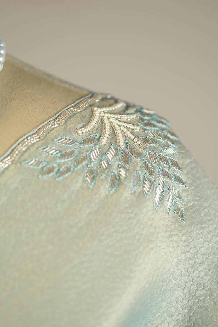 Crushed Tissue Saree TSA4525