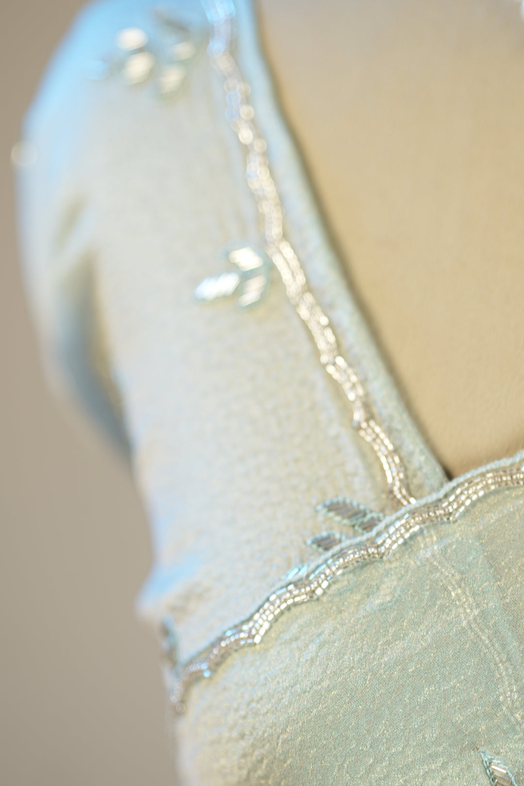 Crushed Tissue Saree TSA4525