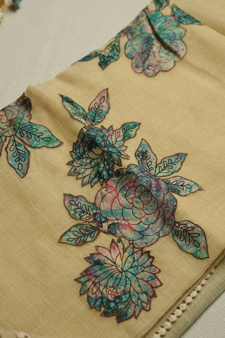 Linen Tissue Saree TSA013