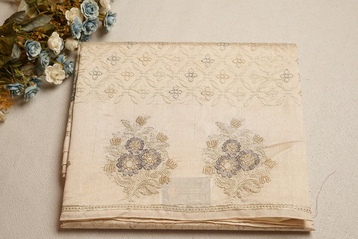Semi Tussar Saree TSA020