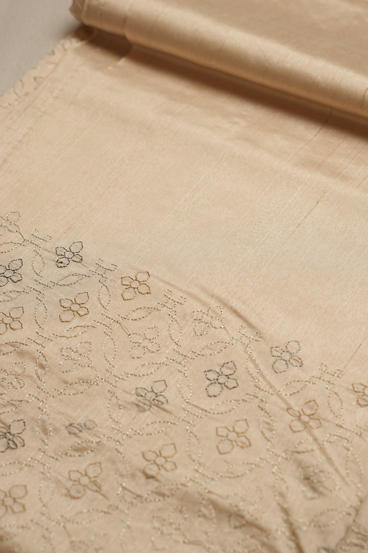 Semi Tussar Saree TSA020