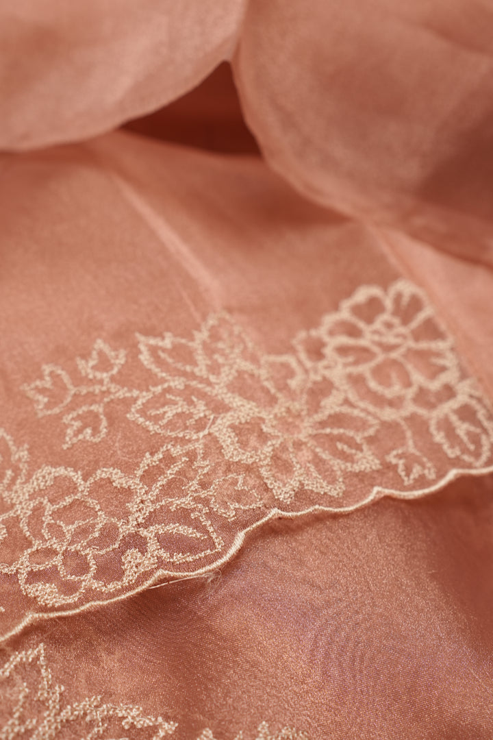 Glass Organza Saree TSA076