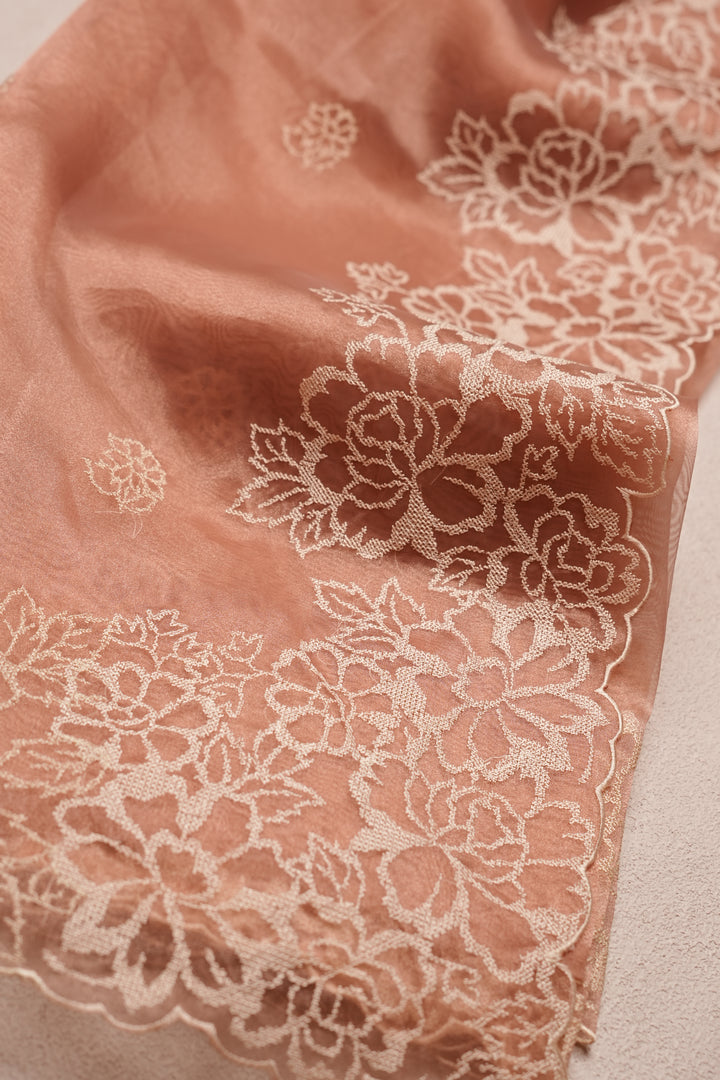 Glass Organza Saree TSA076