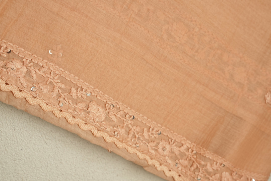 Mul Chanderi Saree TSA088