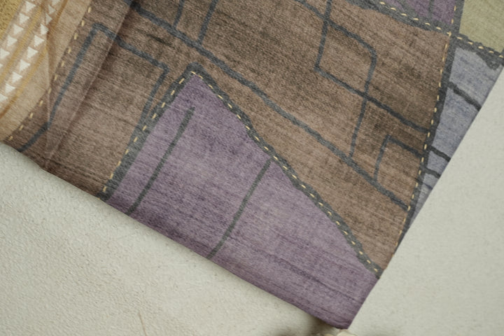 Semi Tussar Saree TSA091