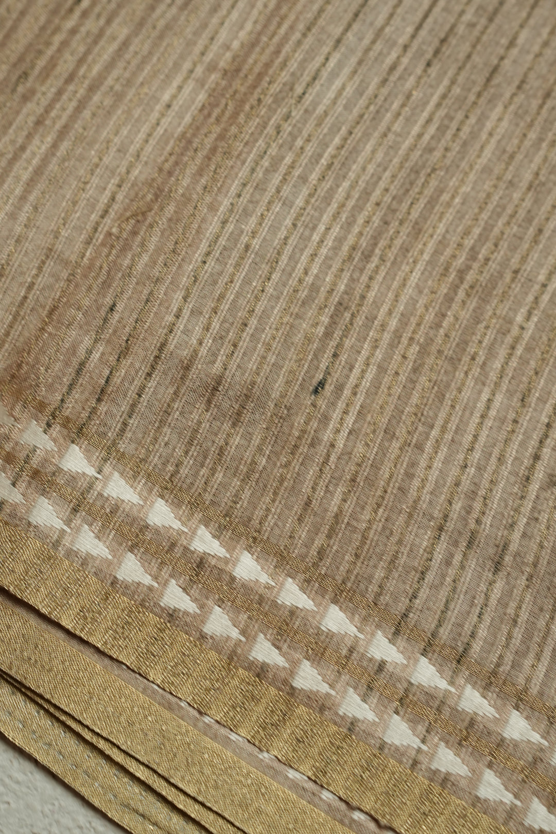 Semi Tussar Saree TSA091