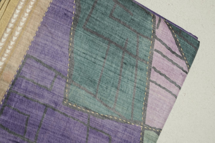 Semi Tussar Saree TSA092