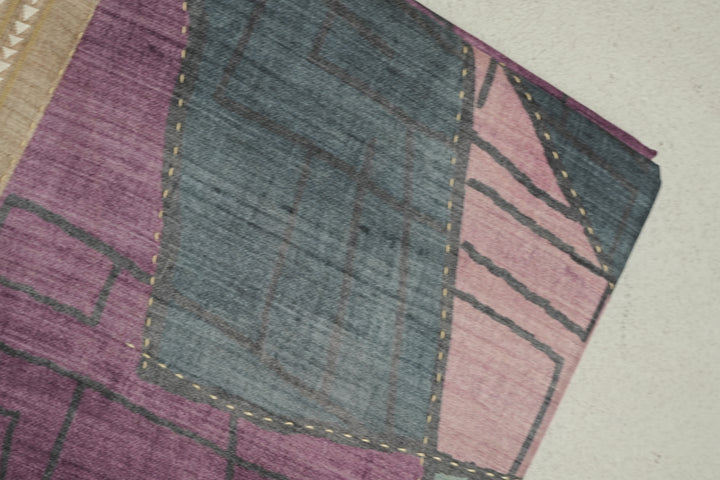 Semi Tussar Saree TSA093