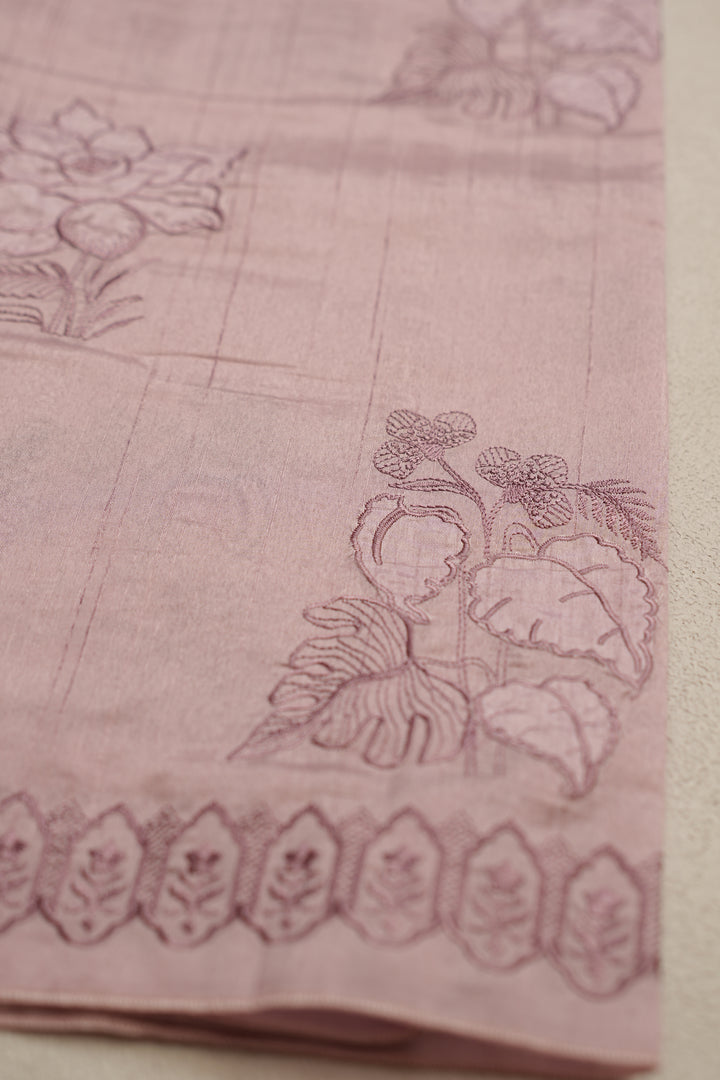 Semi Tussar Saree TSA098