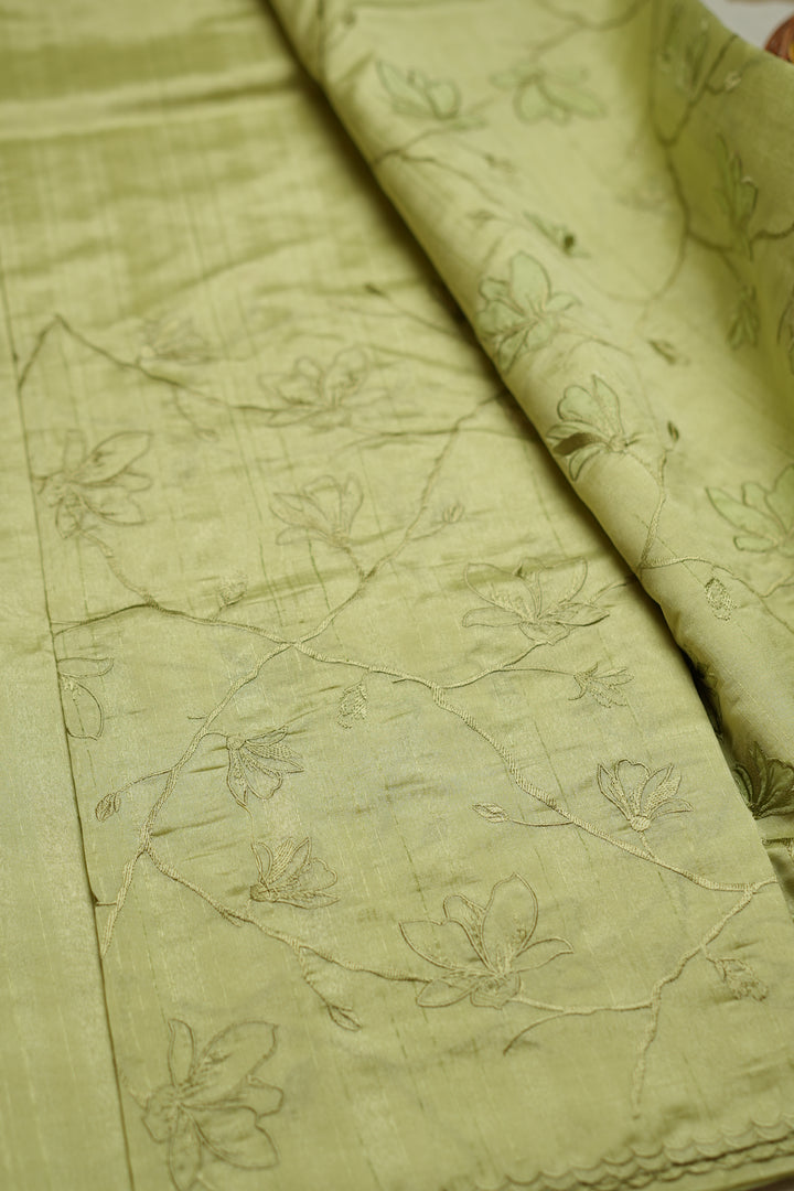 Semi Tussar Saree TSA097