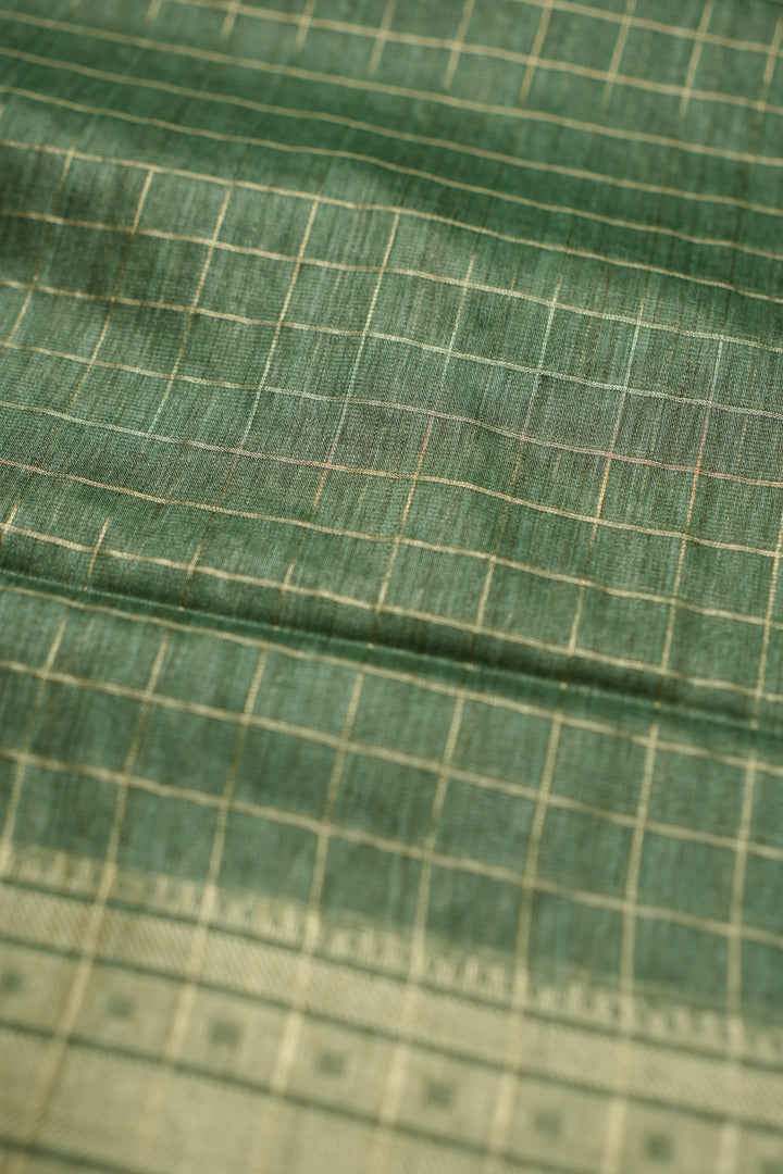 Linen Cotton Saree TSA094