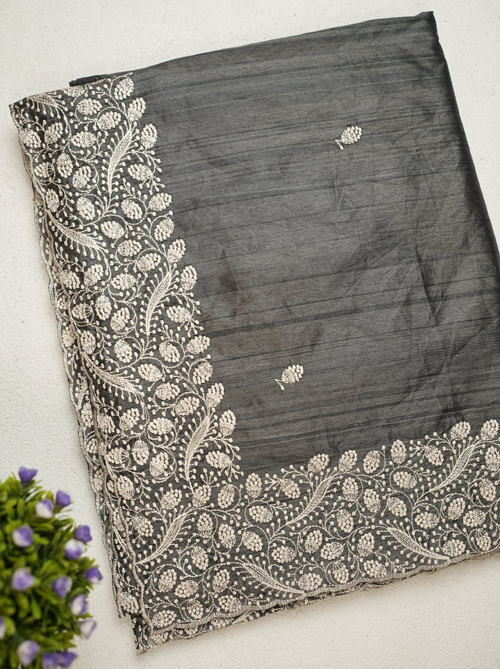 Semi Tussar Saree TSA4736