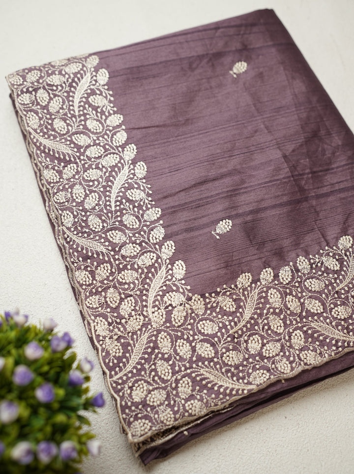 Semi Tussar Saree TSA4736