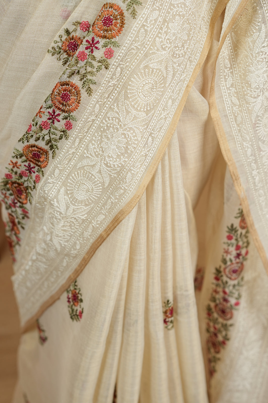 Linen Tissue Saree TSA4762