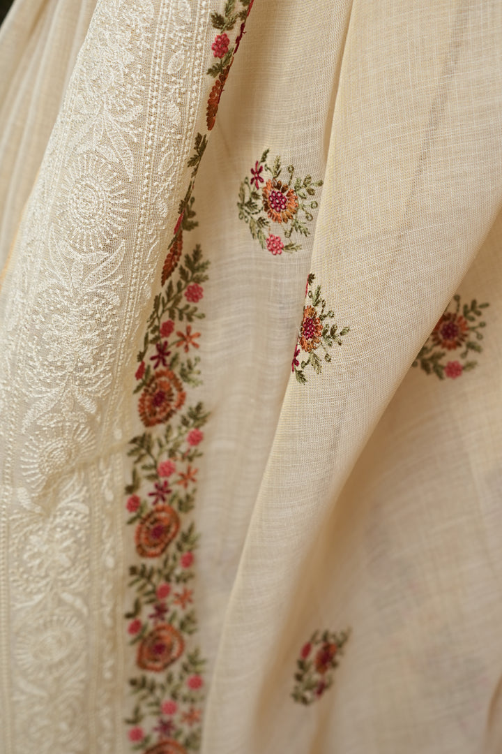Linen Tissue Saree TSA4762