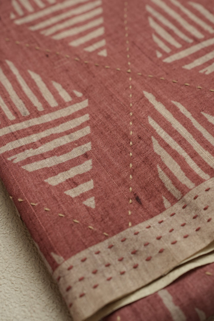 Semi Tussar Saree TSA0111