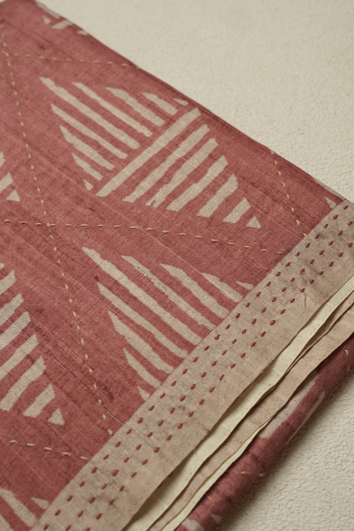 Semi Tussar Saree TSA0111