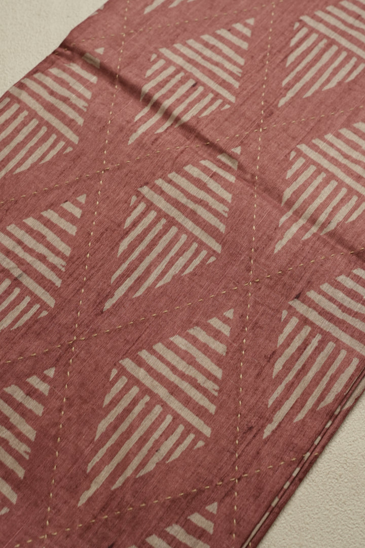 Semi Tussar Saree TSA0111
