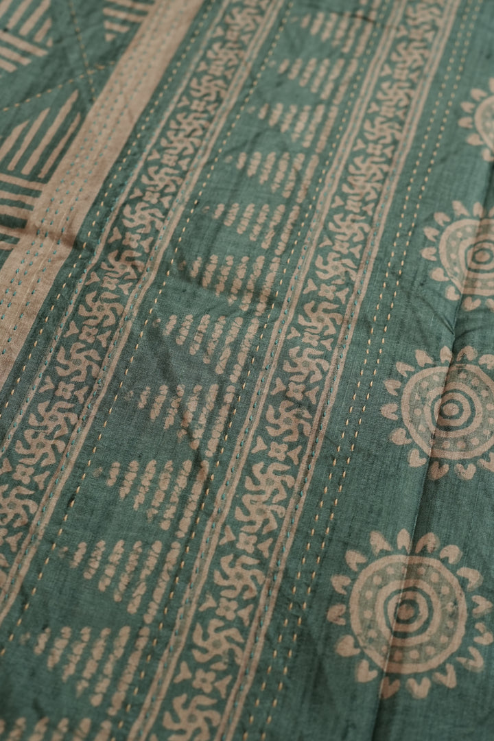 Semi Tussar Saree TSA0113