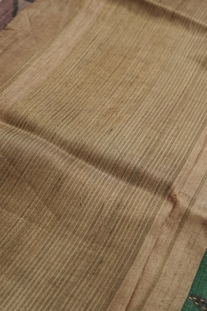 Semi Tussar Saree TSA0124