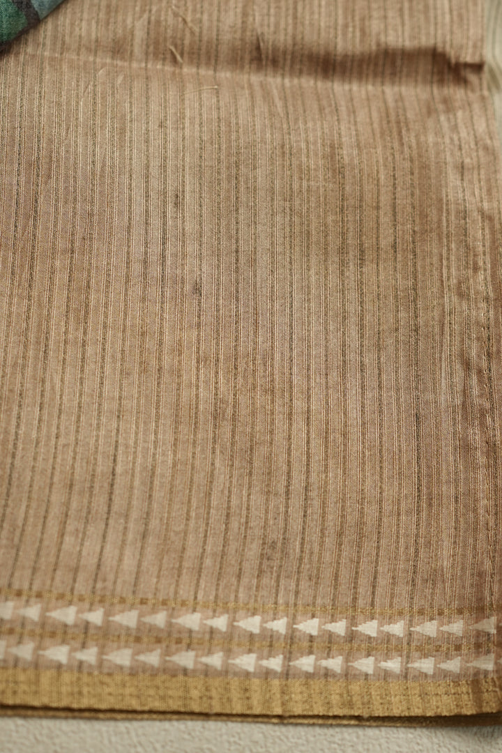 Semi Tussar Saree TSA0124