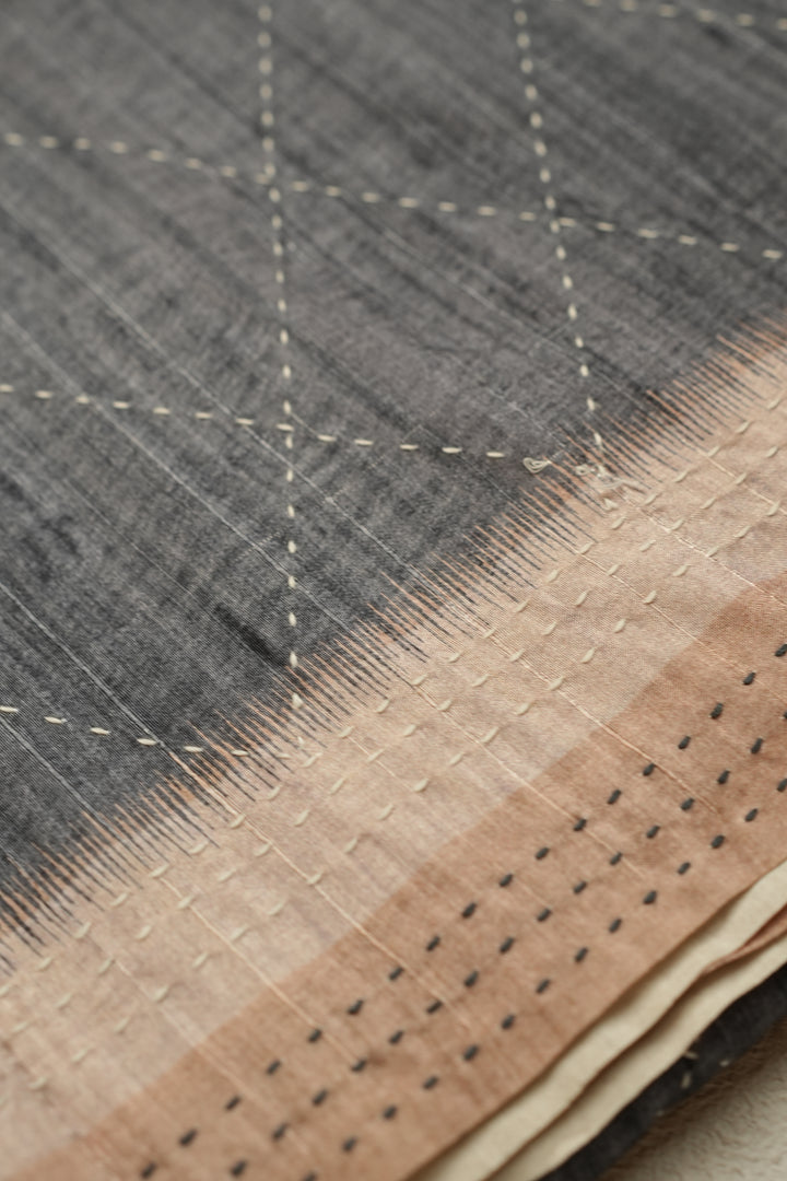 Semi Tussar Saree TSA0115
